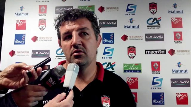 LOU - Castres réaction d'Olivier Azam