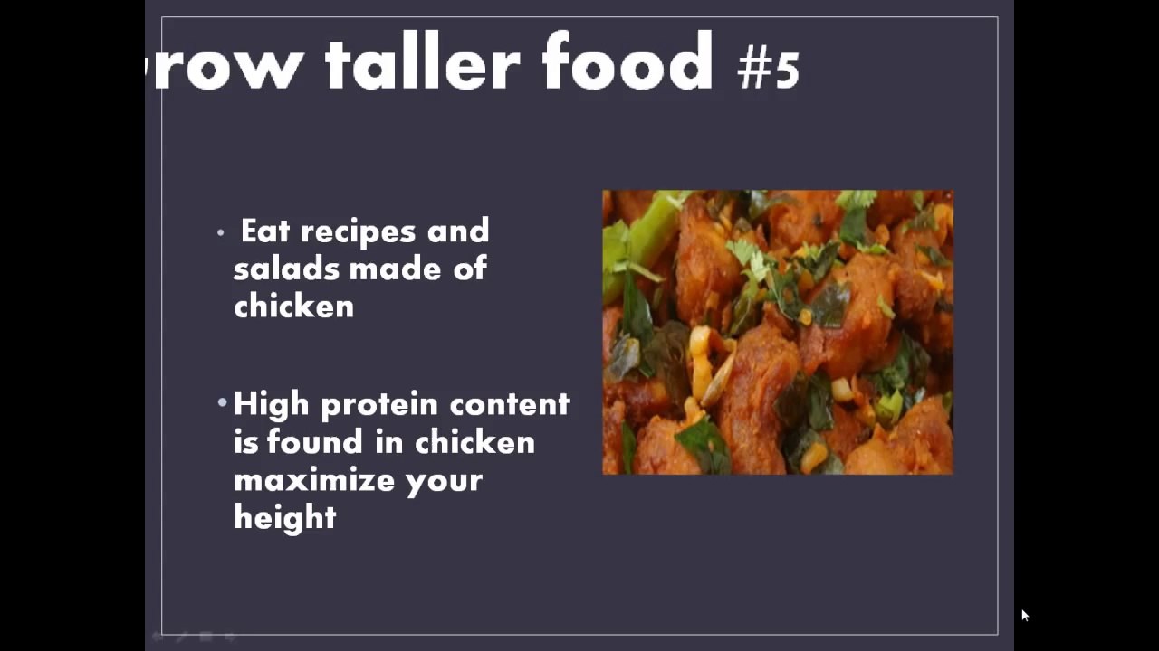 Five Foods to Grow Taller Naturally without Exercise1