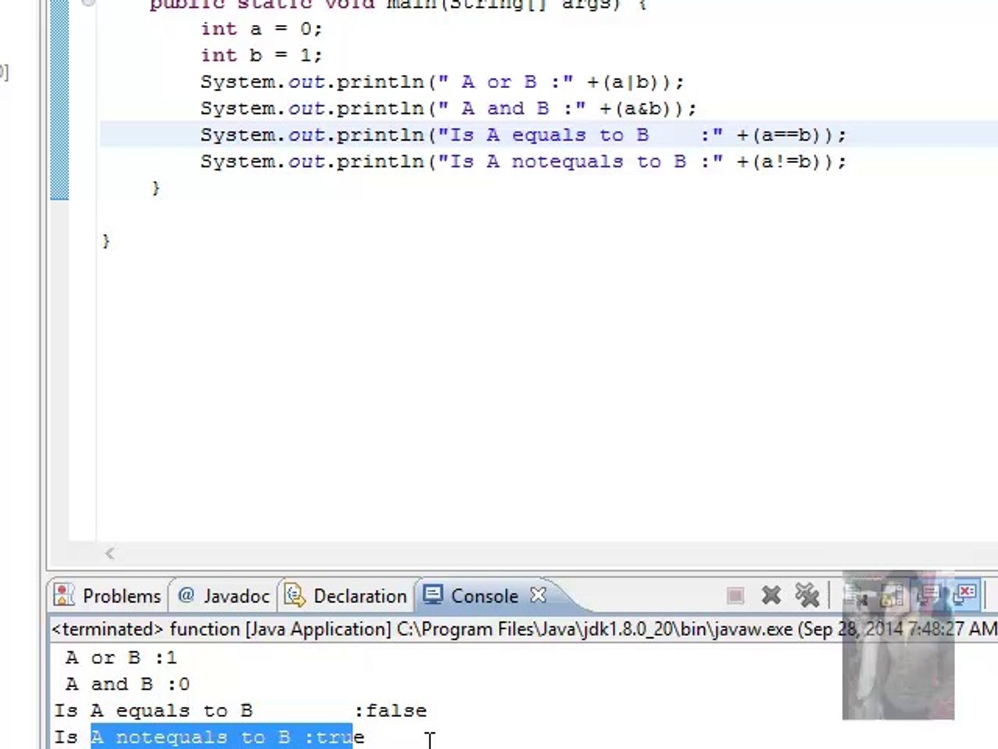 Java Programming Tutorial -10- (In Urdu) Use Of Boolen Operators