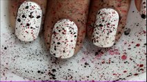 Splatter Nail Art - Easy nail art designs (prachi agarwal nail art India)