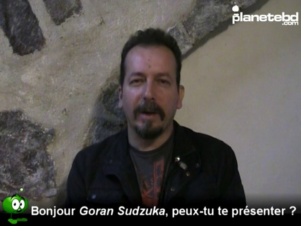 Goran Sudzuka en interview sur PlaneteBD.com
