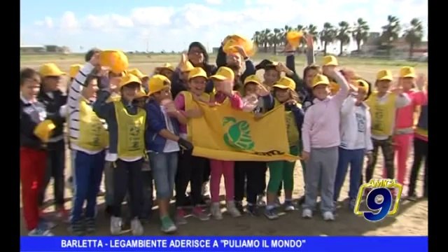 BARLETTA | Legambiente aderisce a Puliamo il mondo 2014