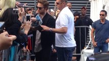 TIFF Rob with fans signs autographs after Press Conference MTTS 09.09.2014