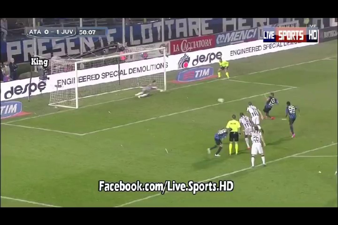 Atalanta 0 - 1 Juventus  Buffon Penalty Save
