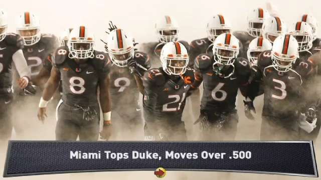 Porter: Miami Rebounds Against Duke