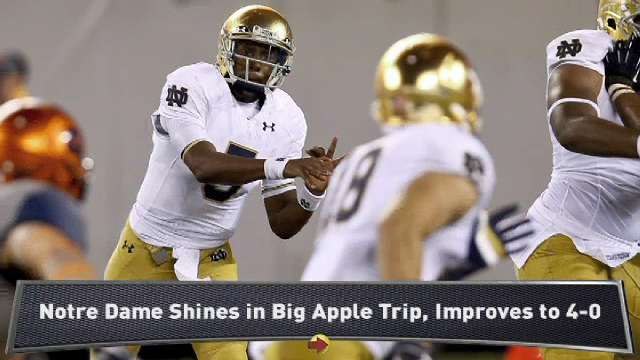 Lesar: Irish on Cusp of Special Season