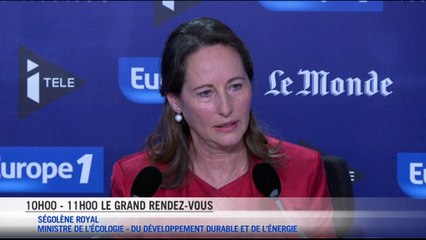 Ségolène Royal :"Nous devons être une locomotive"
