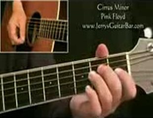 How To Play Pink Floyd Cirrus Minor intro only