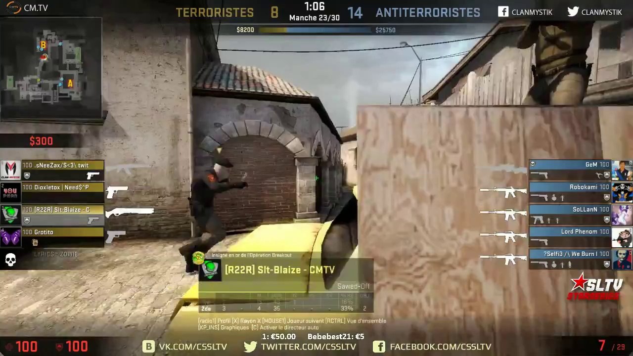 Pickup -1 entre abonne et caster 2 .