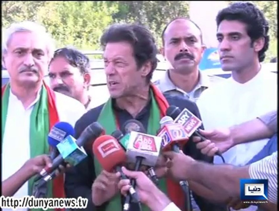 Dunya News-Nawaz Sharif pays 3bn tax in UK, why can't he pay tax in Pakistan? asks Imran Khan