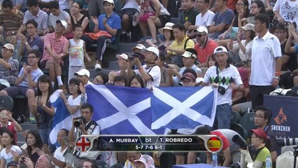 Shenzhen Open: Murray bt Robredo (5-7 7-6 6-1)