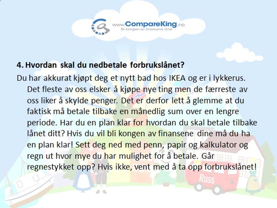 4 Ting Du Burde Vite Før Du Sender Inn En Søknad Om Forbrukslån