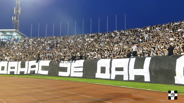 Niko kao Grobari ! SVI KAO JEDAN ! | Partizan -Tottenham 18.09.2014