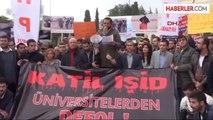 CHP'li Gençler Işid'i Protesto Etti