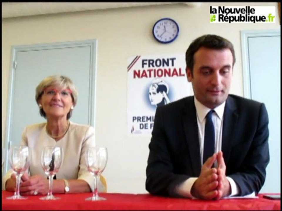 VIDEO. Joué-lès-Tours. Front national : rentrée offensive avec Florian Philippot