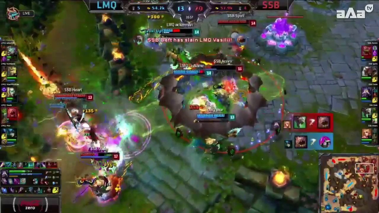 S4WC Day 8 - LMQ vs SSB - Group C - League of Legends