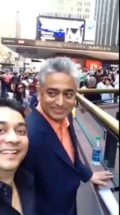 Rajdeep sardesai follow up after fight 2014 NYC Modi Madison Square Garden