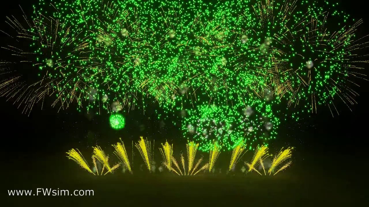 Feux D'artifice Fwsim