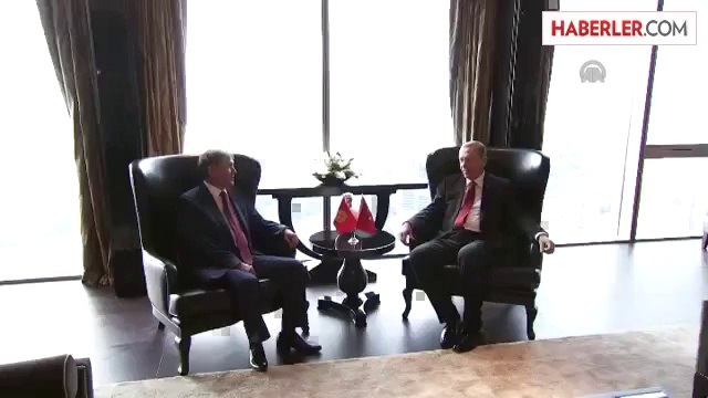 Cumhurbaşkanı Erdoğan - Kırgızistan Cumhurbaşkanı Atambayev