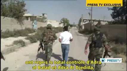PressTV. Progression de l'armée syrienne dans le nord de Damas S/T