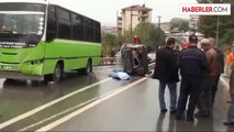 Otomobil, Halk Otobüsüyle Çarpıştı: 1 Ölü, 2 Yaralı