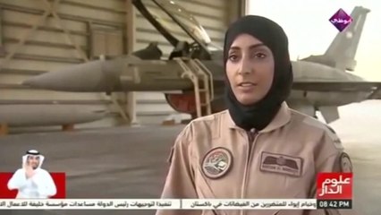 UAE's first female F-16 pilot leads strikes against IS in Iraq