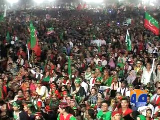 I want to thank God for awakening my people:Imran Khan-Geo Reports-28 Sep 2014