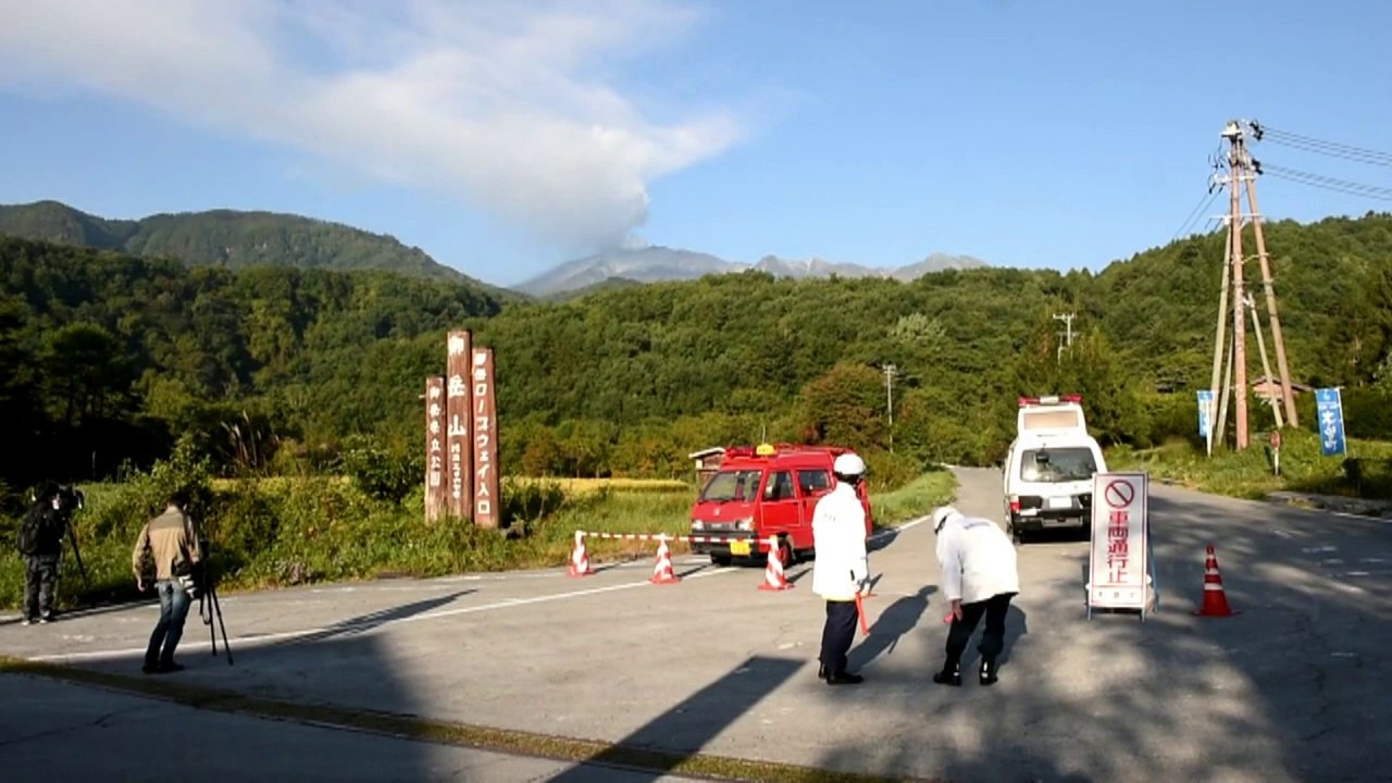 Tödliche Aschewolke am Vulkan Ontake in Japan
