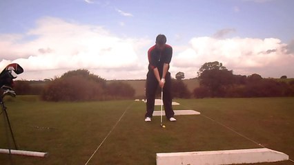 golf swing front
