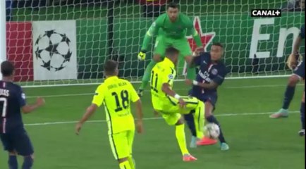 Neymar Goal Paris SG Barcelona