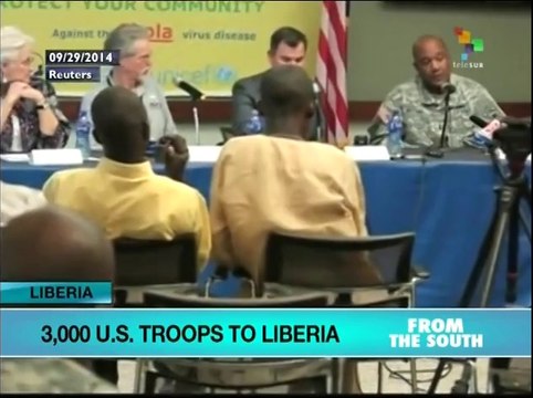 3000 US troops off to Liberia to help combat Ebola
