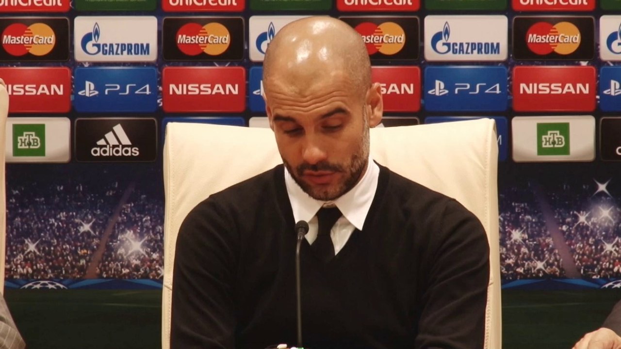 Guardiola gesteht: "war ein wenig überrascht"