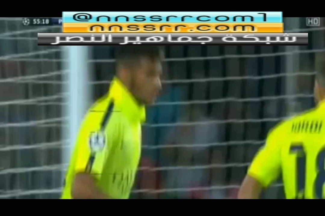 الهدف الثاني لصالح #برشلونة ضد#باريس_سانجرمان2-2 | #نايمار