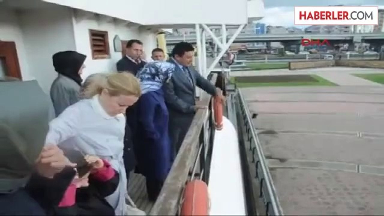 Samsun Sare Davutoğlu Bandırma Vapuru ve Amazon Adasını Gezdi
