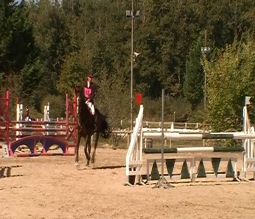 Odra et Meg, CSO Amateur 3 2015, CCE Pibrac, 27 septembre 2014