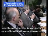Declaración del presidente del corcas Khalihenna Ould Errachid tras la tercera ronda de negociaciones sobre Sahara occidental