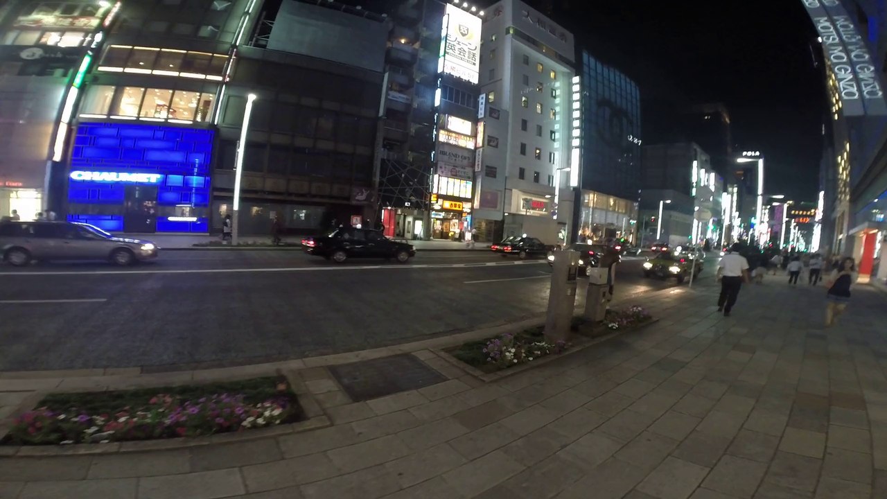 Balade dans la rue de GINZA