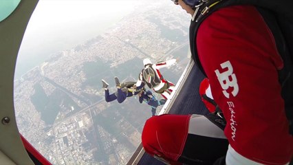 Réveil en parachute sur le Bassin d'Arcachon
