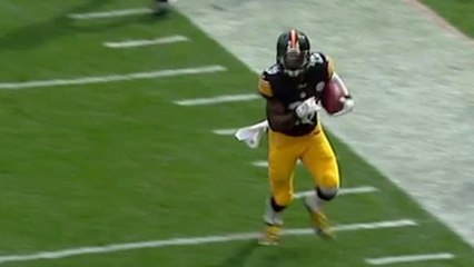 Q3 Antonio Brown completes 17-yard pass to Le'Veon Bell