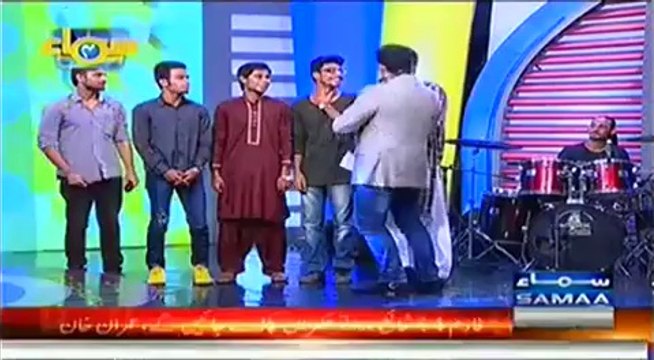 Samaa Char (Comedy Show on Samaa News) - 28th September 2014