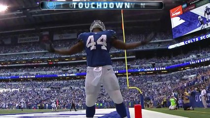 Bradshaw catches 15-yard touchdown pass