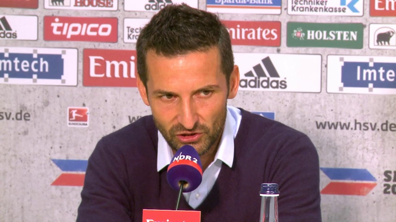 1. HSV-Tor! Zinnbauer: 'Stein fallen hören'