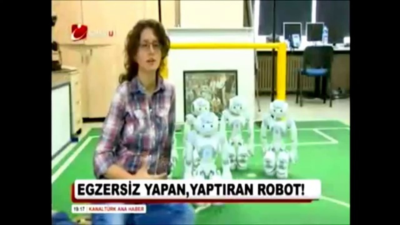 Boğaziçi Üniversitesi'nden Egzersiz Yapan Robot