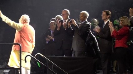 A New York welcome for Modi in Madison Square Garden