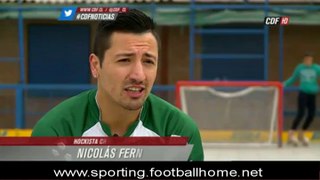 Hoquei :: Nicolas Fernandez no Sporting