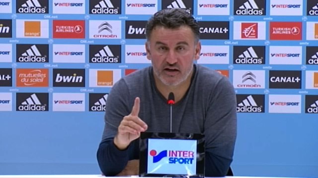 OM - ASSE : la réaction de Christophe Galtier