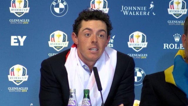 GOLF: Ryder Cup: McIlroy: ''Todavía Europa está por debajo de EEUU en Ryder Cups''