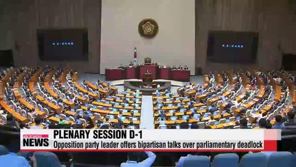 Opposition party leader offers talks over parliamentary deadlock