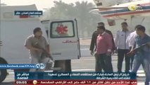 لحظة خروج الرئيس السابق مبارك من مستشفى المعادي العسكري بسيارة إسعاف لنقله إلى أكاديمية الشرطة