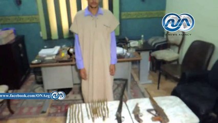 بالفيديو..  حملة مكبرة تضبط أسلحة نارية ومخدرات وأقراص مخدرة بكفر الشيخ